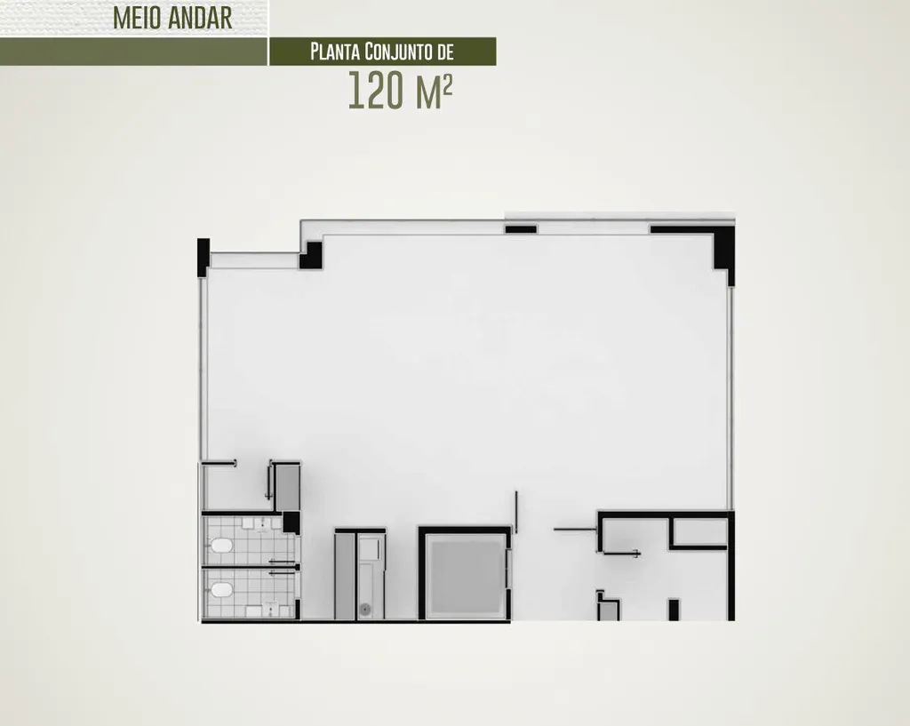 Imagem Edifício Senna Madureira Offices Sala 42 - Sala comercial à venda no bairro Vila Clementino - São Paulo/SP