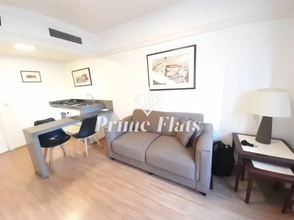 Imagem Flat disponível para venda no Le Premier, com 28m², 1 dormitório e 1 vaga