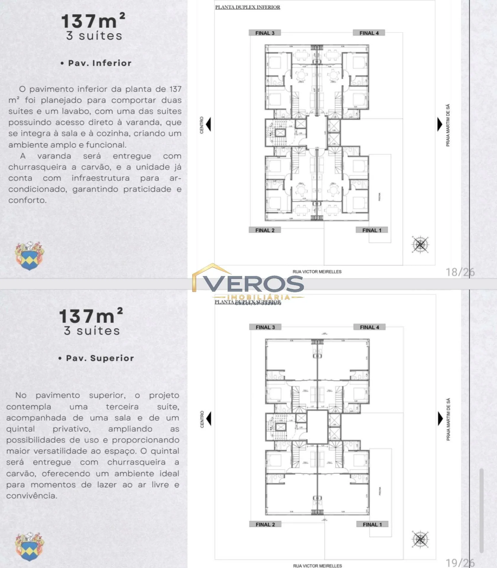 Imagem Apartamento com 2 suítes a 200 metros da praia Martim de Sá - Caraguatatuba