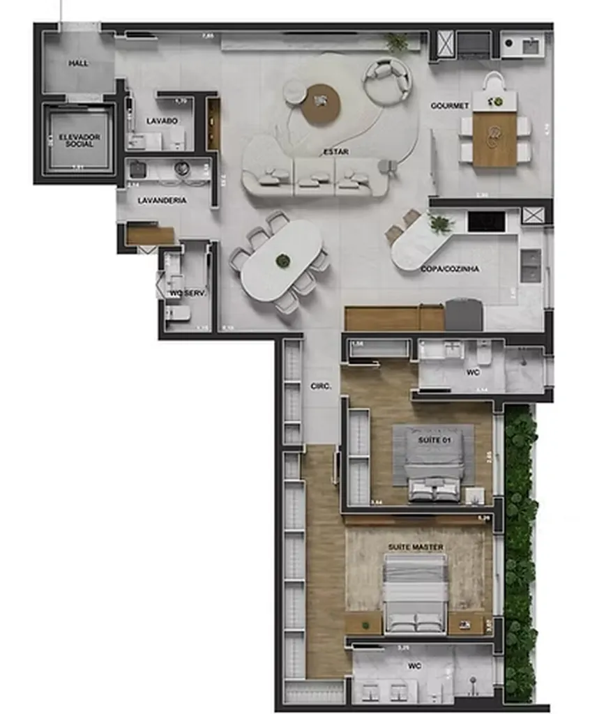 Imagem APARTAMENTO RESIDENCIAL em Curitiba - PR, Ahú