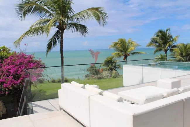 Imagem Magnífica Mansão com total 1359 mts2 em Tibau do Sul. Frente Mar. Com 5 Suites e Piscina