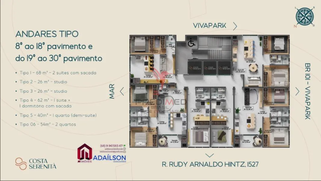Imagem Pré lançamento COSTA SERENITÀ - UM REFÚGIO DE SOFISTICAÇÃO E BEM-ESTAR EM PORTO BELO SC