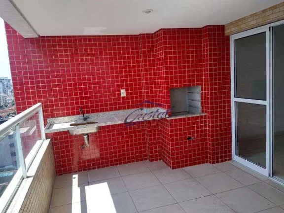 Imagem Apartamento com 1 dormitório à venda, 61 m² por R$ 366.000,00 - Ocian - Praia Grande/SP
