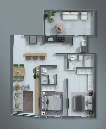 Imagem Contemplare Origens - Apartamento à venda no bairro Navegantes - Capão da Canoa/RS