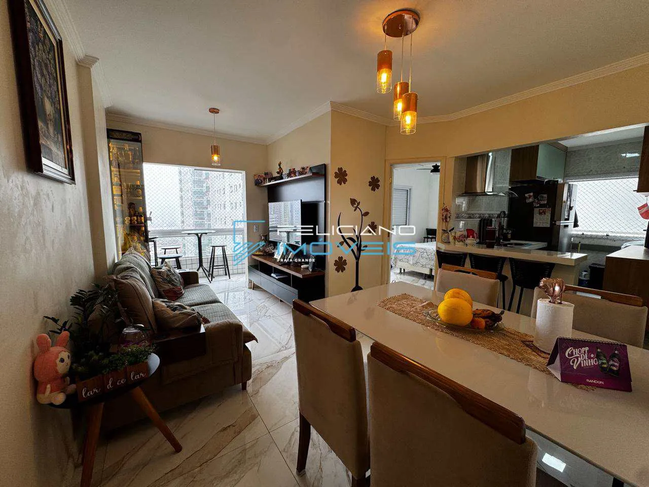 Imagem Apartamento com 3 quartos, Canto do Forte, Praia Grande - R$ 690 mil, Cod: 7569