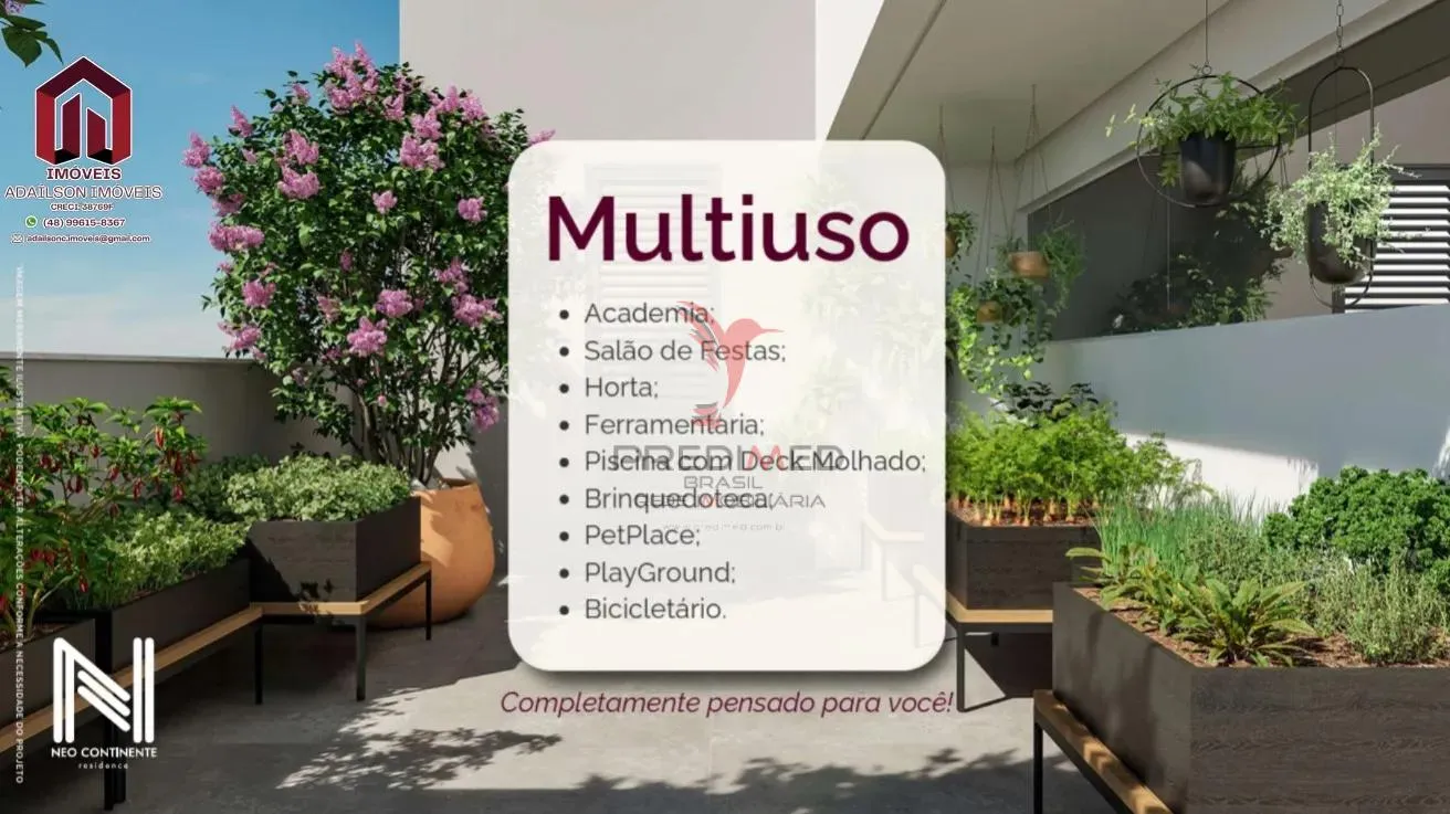 Imagem Neo Continente Residence Bairro Estreito Florianópolis SC Brasil