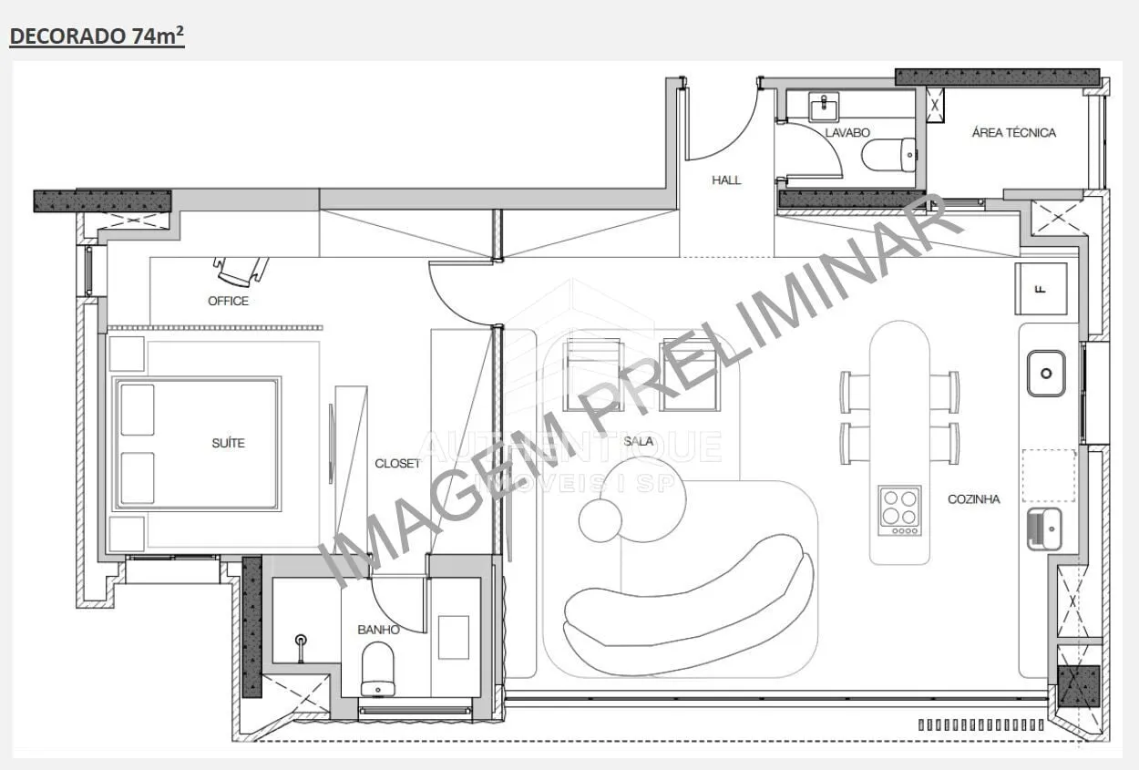 Imagem URBIC SIGNATURE JARDINS - Apartamento à venda no bairro Jardins - São Paulo/SP, Zona Sul