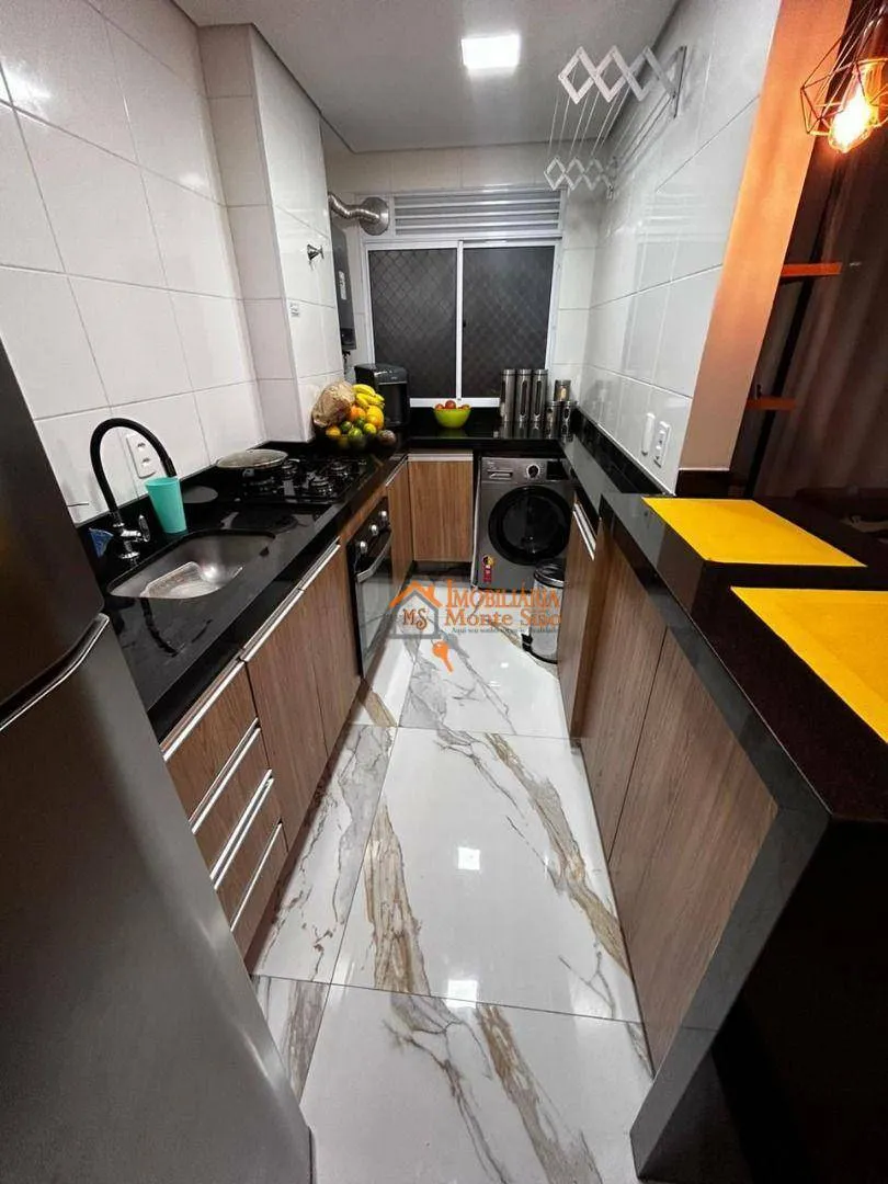 Imagem Apartamento com 2 dormitórios à venda, 43 m² por R$ 355.000,00 - Vila Barros - Guarulhos/SP