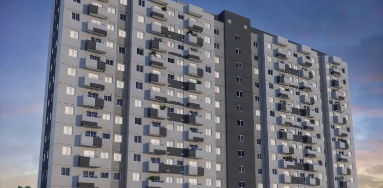 Imagem Apartamento com 2 Quartos à Venda, 42 m² em Jabaquara - Santos