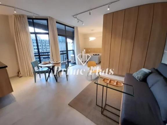 Foto do imóvel Flat disponível para venda no Hotel Address Faria Lima by Intercity, com 62m², com 2 dormitórios e 1 vaga em Rua Amauri