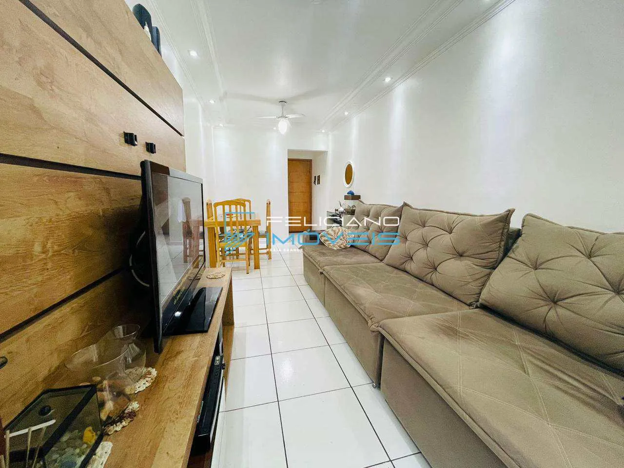 Imagem Apartamento com 2 quartos, Boqueirão, Praia Grande - R$ 657 mil, Cod: 1860