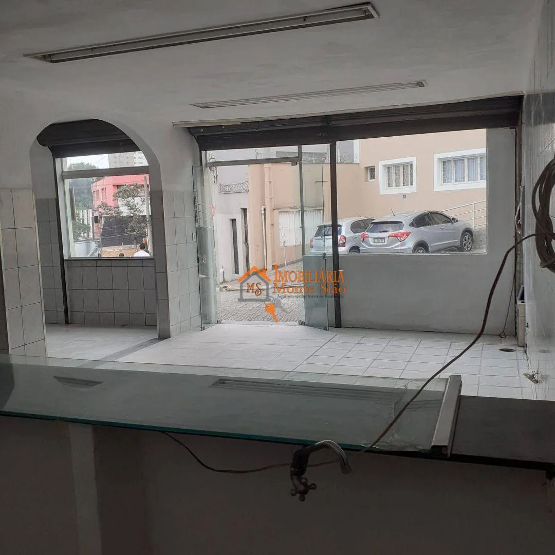 Imagem Salão para alugar, 135 m² ~ção R$ 5.710/mês - Centro - Guarulhos/SP