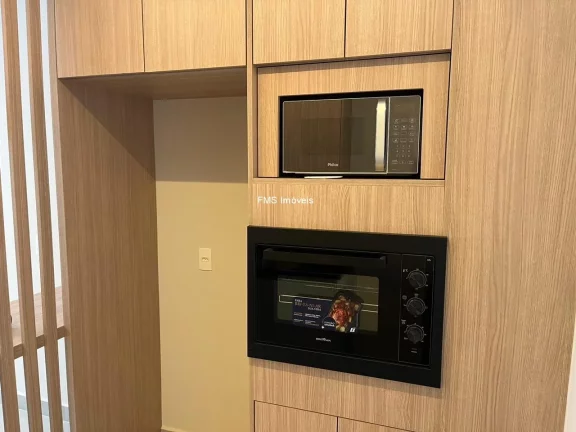 Imagem Apartamento à venda ou locação no Paraíso, com 1 quarto, 1 vaga.