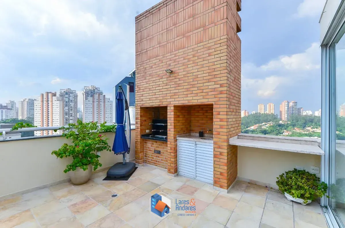 Imagem Cobertura para venda em Vila Andrade com 3 quartos, sendo 3 suítes, 189m²