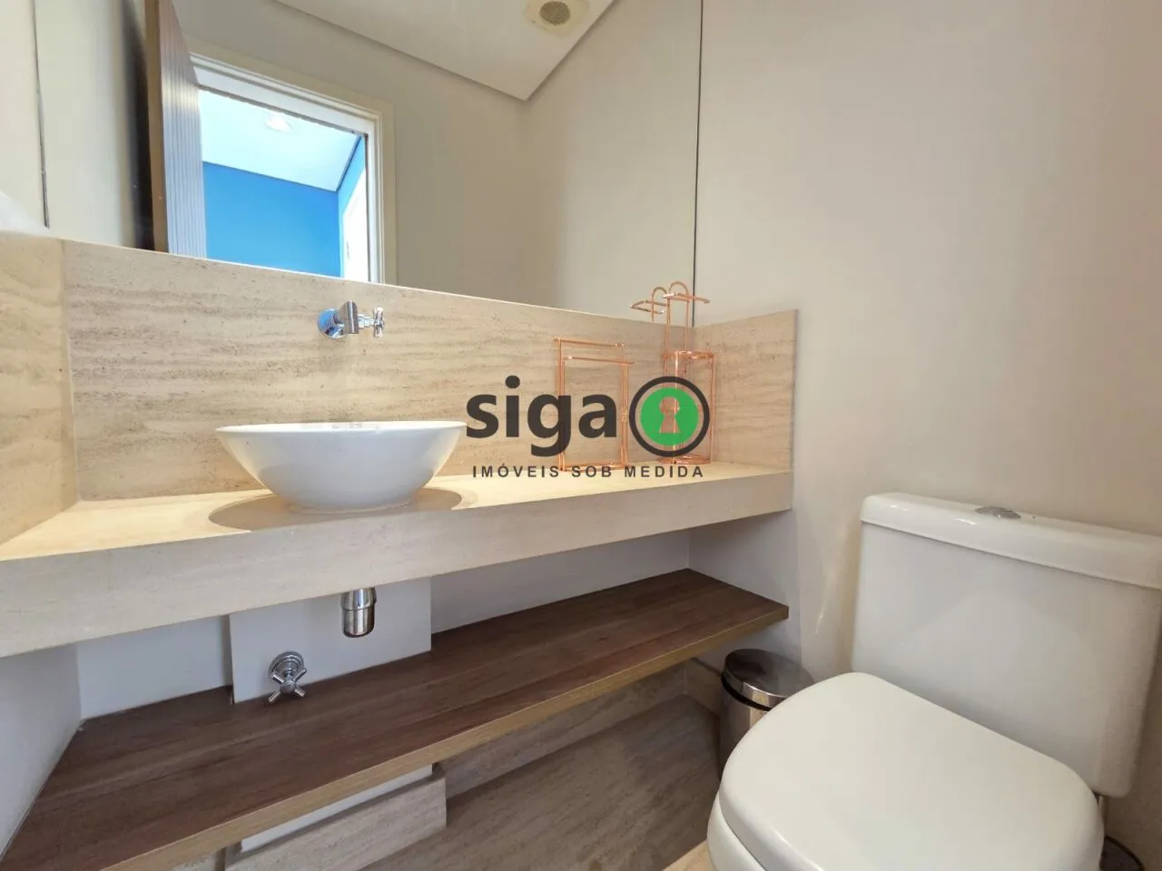 Imagem Apartamento Brooklin 134 m² 3 suítes pé direito duplo varanda gourmet churrasqueira