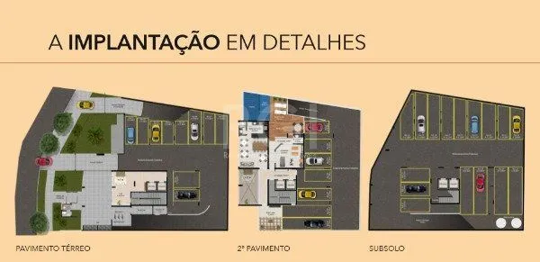 Imagem Apartamento para Venda - 70.67m², 2 dormitórios, sendo 1 suites, 2 vagas - Petrópolis