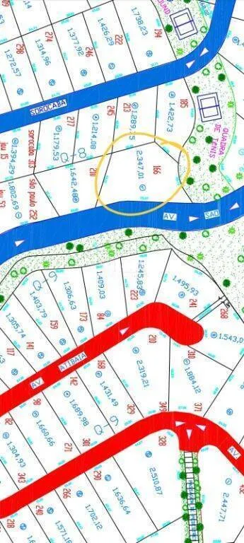 Imagem Terreno, 1.671 m², à venda por R$ 4.480.000- Alphaville - Barueri/SP