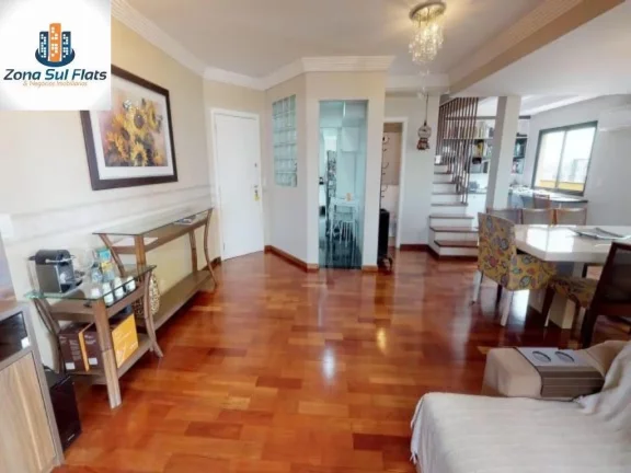 Imagem Cobertura Triplex Para Venda Ou Locação Na Vila Mariana Com 4 Suítes e 5 Vagas