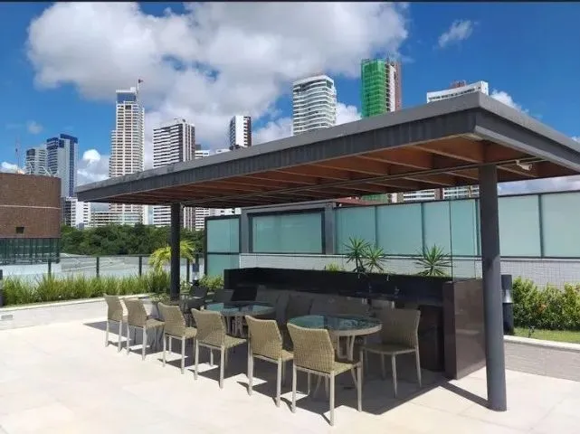 Imagem Apartamento mobiliado com 2 quartos, lazer panorâmico e excelente localização no Cabo Branco, a poucos metros da praia.