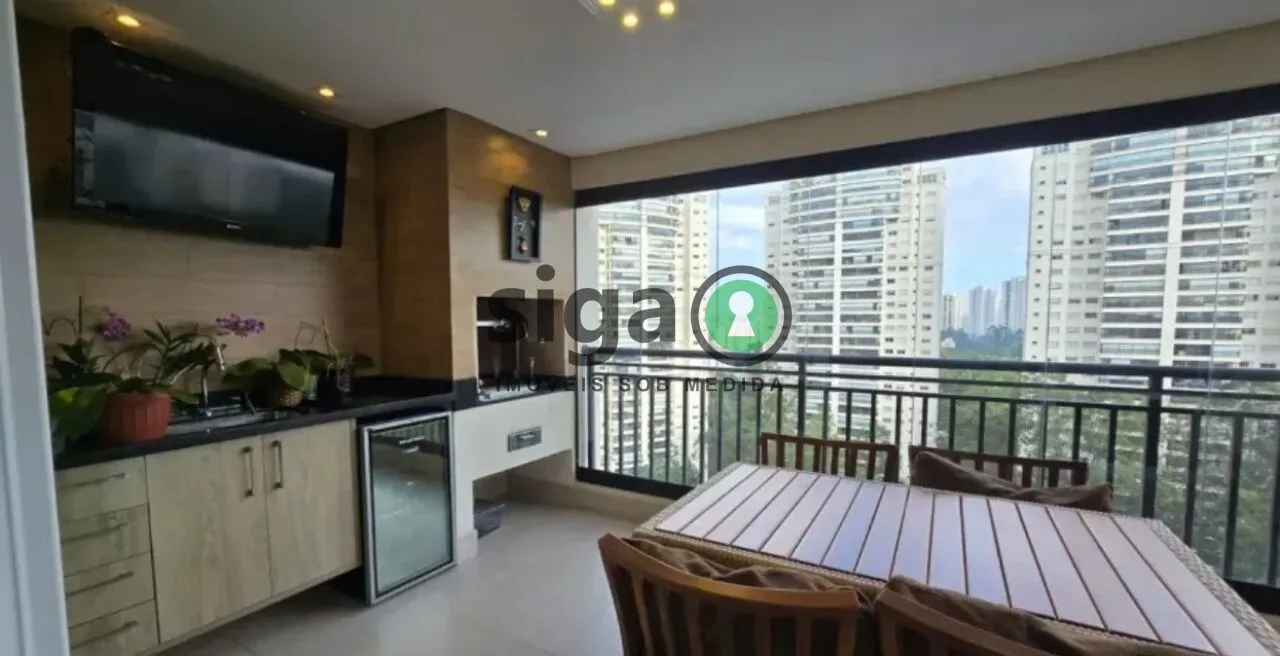 Imagem Apartamento para locação, 160m² com 3 suítes no Jardim Marajoara