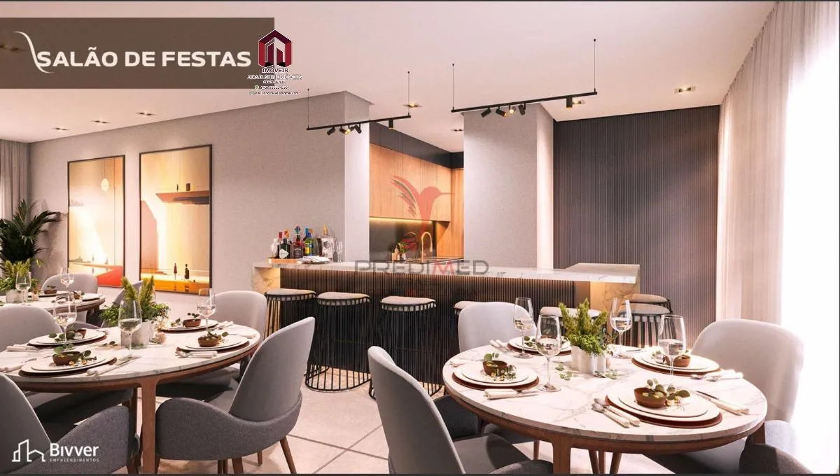 Imagem Apartamentos 1 Quarto , 33m2 e 2 Dorm 58m2 no Bivver Residence Em Piçarras SC BRASIL