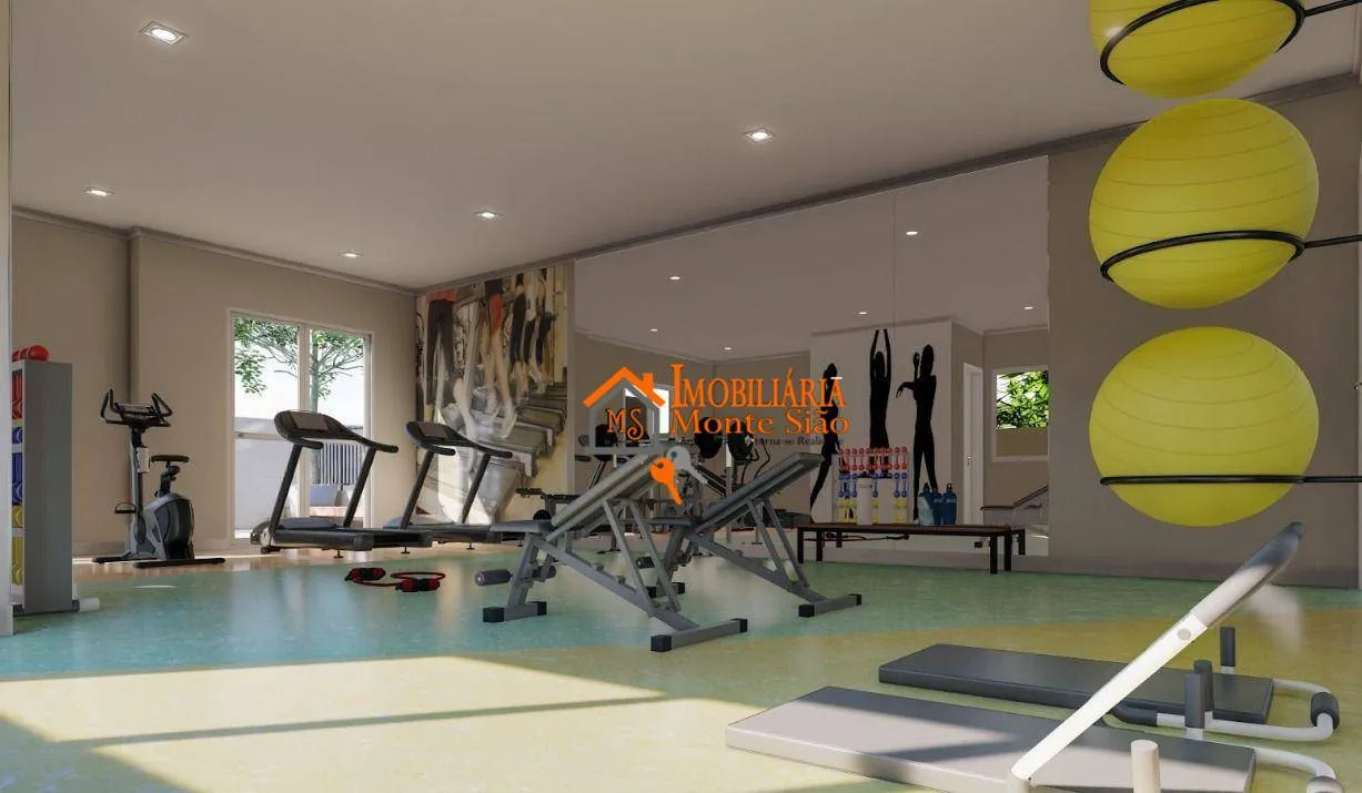 Imagem Apartamento com 2 dormitórios à venda, 47 m² por R$ 438.862,00 - Vila Silveira - Guarulhos/SP