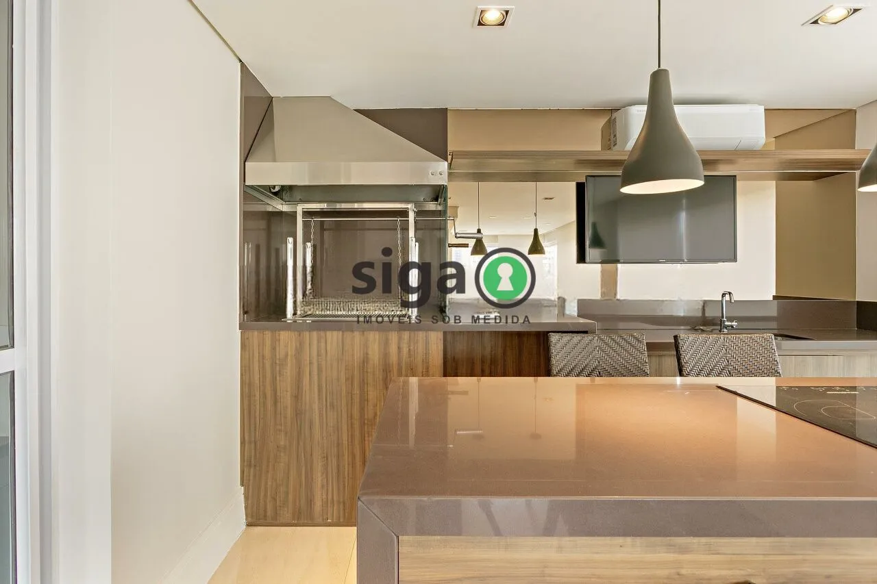 Imagem Apartamento Alto Padrão na Vila Olímpia de 3 Quartos com 3 Vagas - 210m² à Venda.
