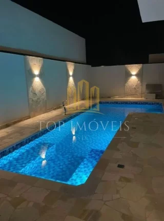 Imagem Maravilhosa casa três dormitórios Suíte com closet piscina área gourmet no condomínio Santa Monica