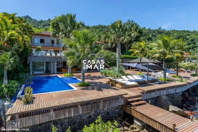 Imagem Casa Frente Mar para Temporada em Angra dos Reis / RJ no bairro Enseada