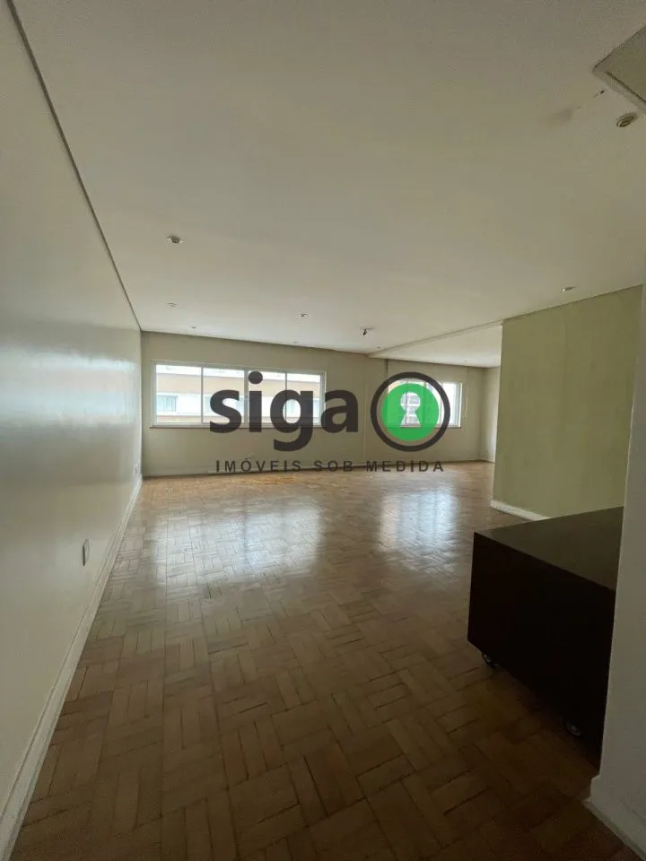 Imagem Apto com 204m², com 3 quartos, sendo 1 suite, 1 vaga, nos Jardins, SEM MOBILIA para LOCAÇÂO e VENDA
