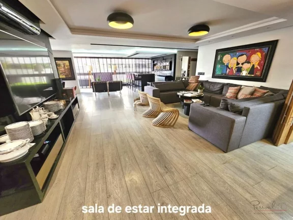 Imagem Apartamento residencial, mobiliado e decorado, com 325 m2 de área privativa, maIs 3 vagas individua...