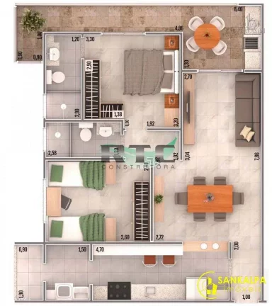 Imagem Oportunidade Exclusiva: Conforto, Estilo e Localização Privilegiada-Praia Grande