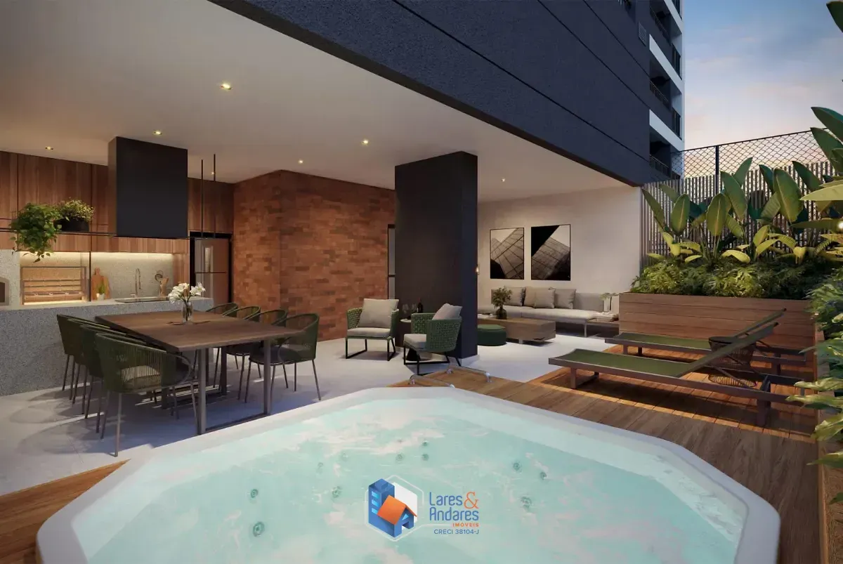 Imagem Apartamento para venda em Jardim das Acácias com 1 quarto, sendo 1 suíte, 43m²