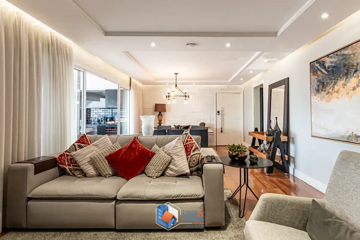 Imagem Apartamento para venda em Vila Gertrudes com 3 quartos, sendo 3 suítes, 147m²
