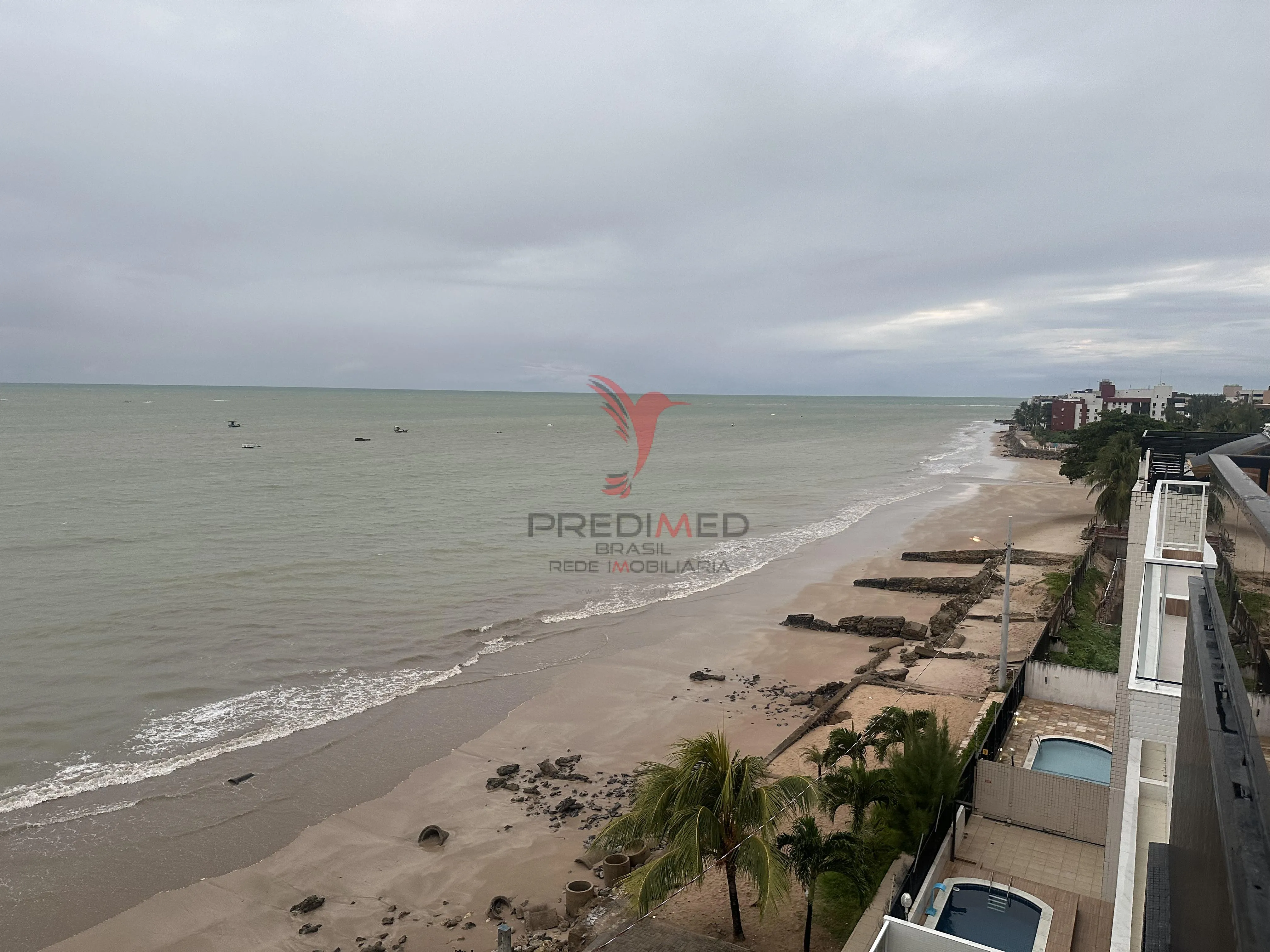 Imagem Vende-se flat na beira-mar do Bessa, vista definitiva, pronto para rentabilizar