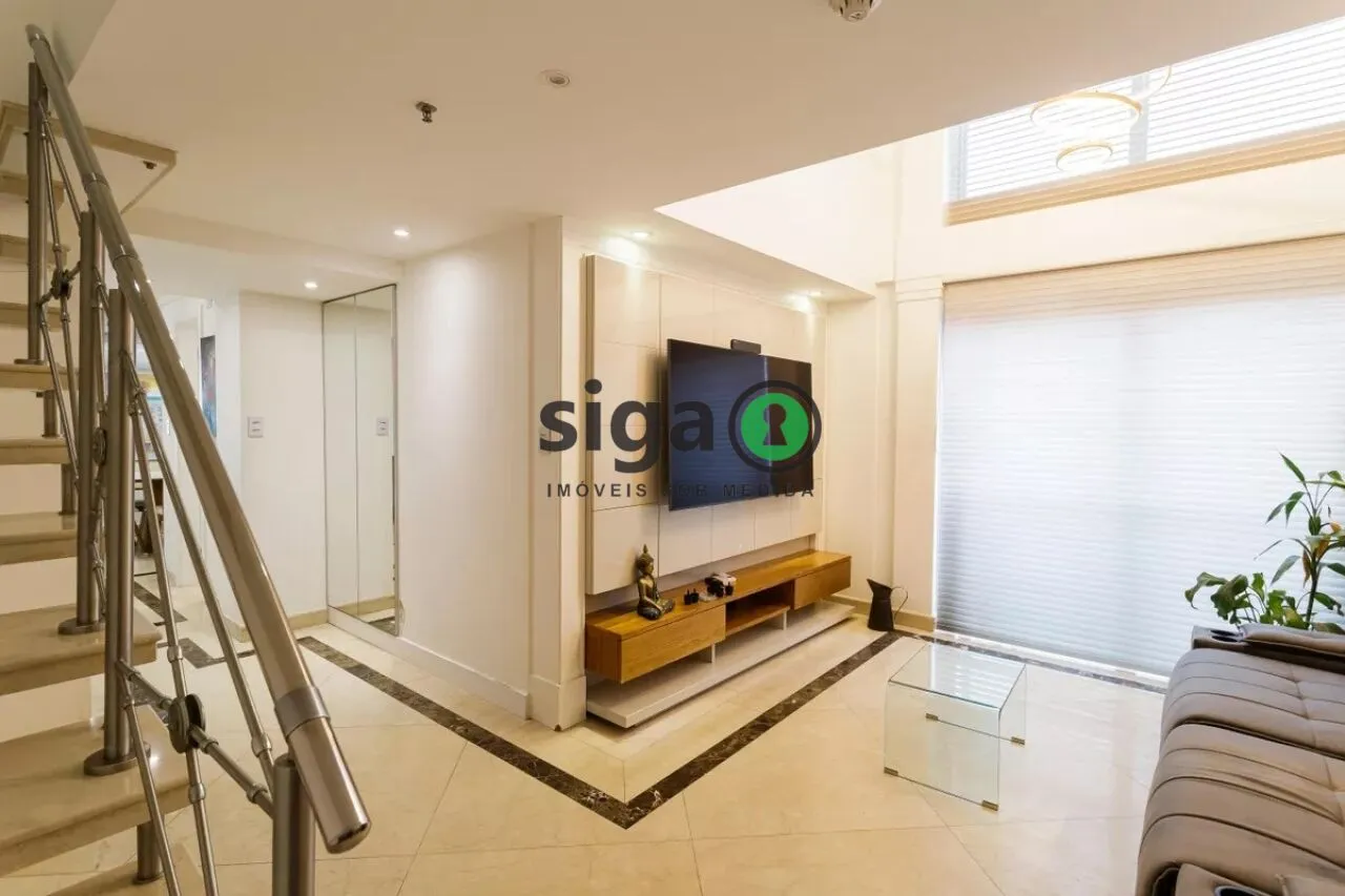 Imagem Duplex mobiliado em Moema com 3 vagas - São Paulo/SP