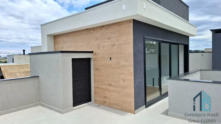 Imagem Casa nova em Condomínio, 04 quartos sendo 02 suítes, terraço, no Boa Vista em Curitiba PR