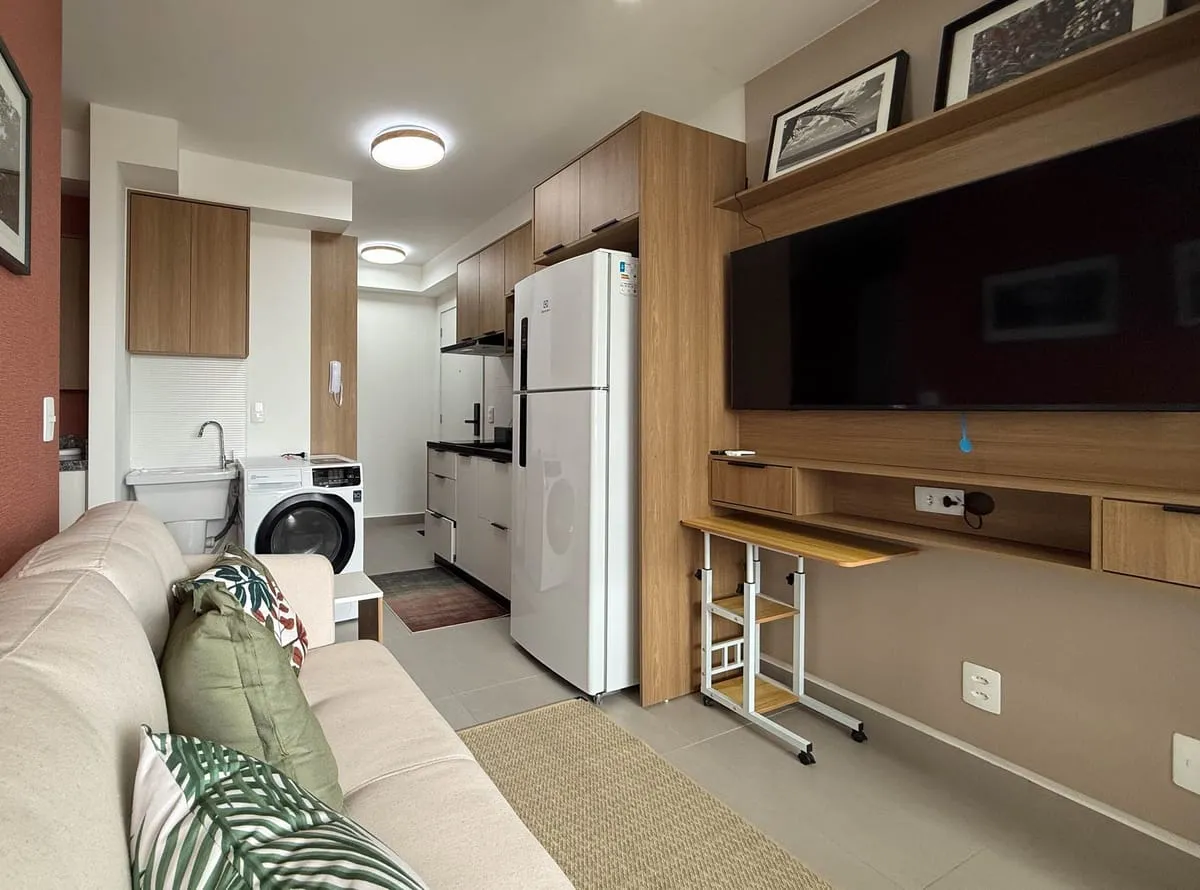 Imagem Apartamento com 1 Quarto para alugar, 32m² - Vila Mariana