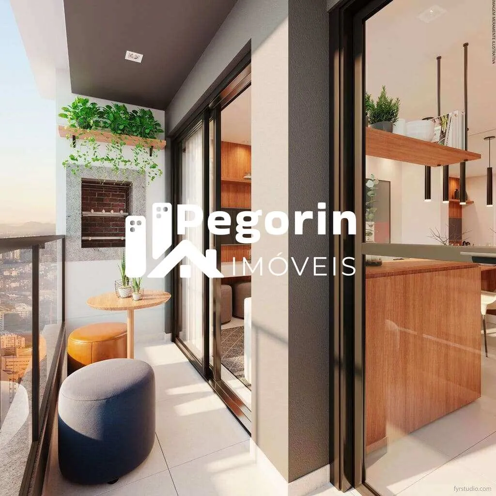Imagem Apartamentos com 2 quartos e sacada com churrasqueira no Capão Raso