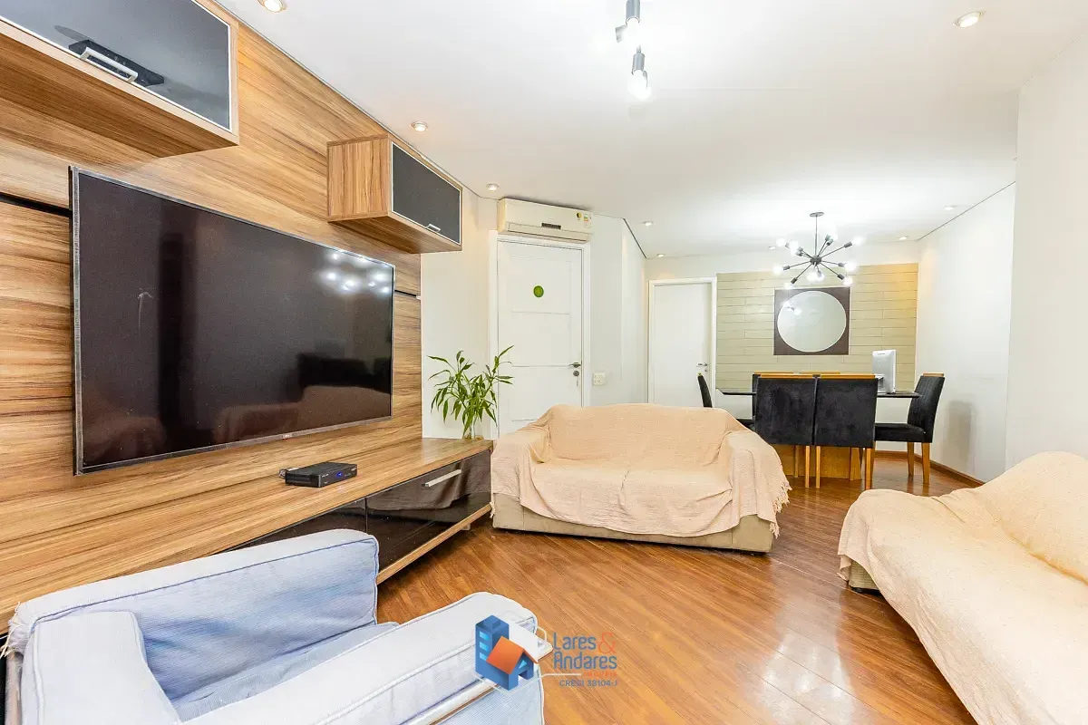 Imagem Apartamento para venda em Chácara Santo Antônio (Zona Sul) com 3 quartos, sendo 2 suítes, 95m²