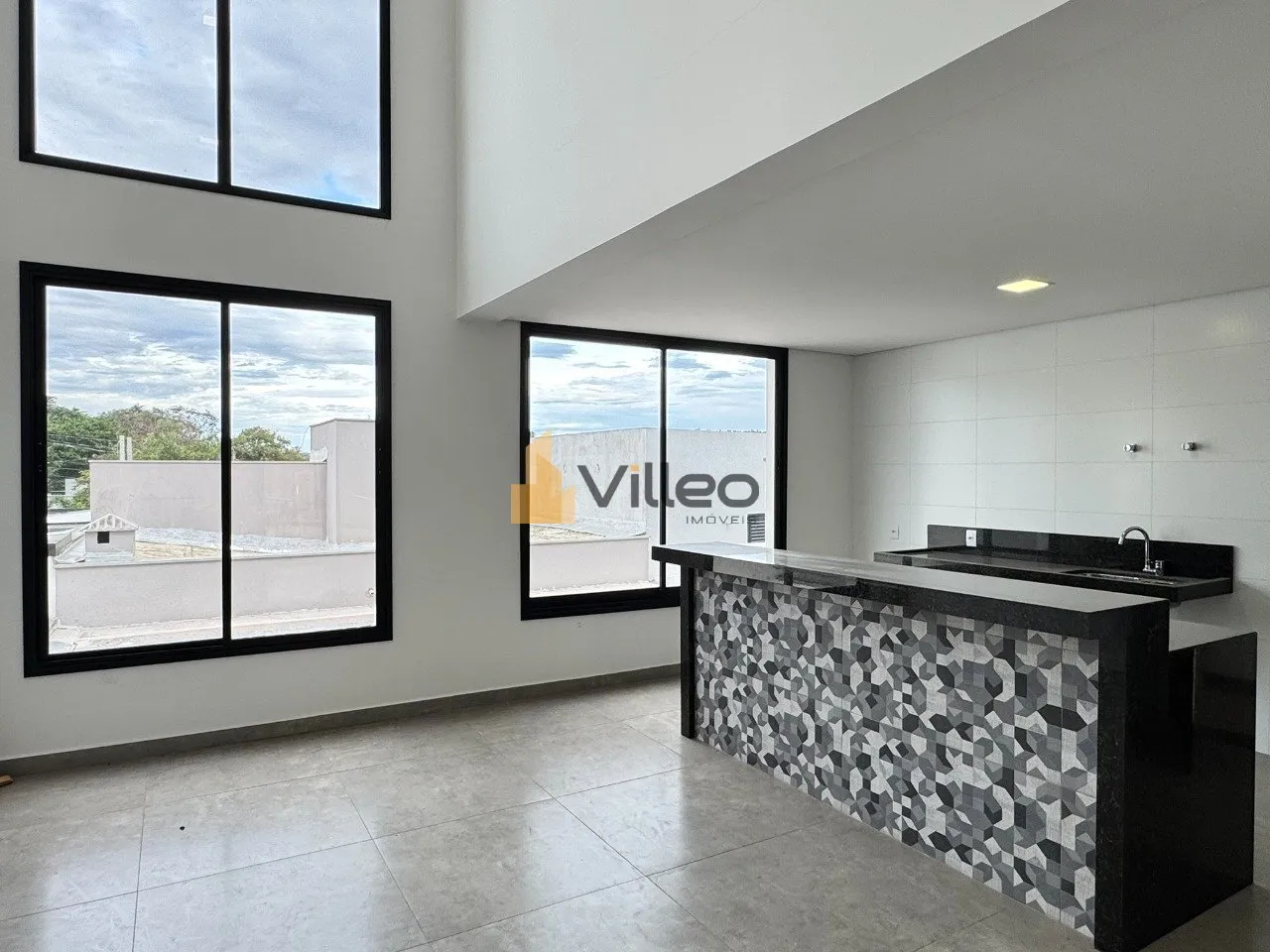 Imagem Descubra uma residência que redefine o conceito de morar bem. Esta casa térrea de 206 m², localiz...