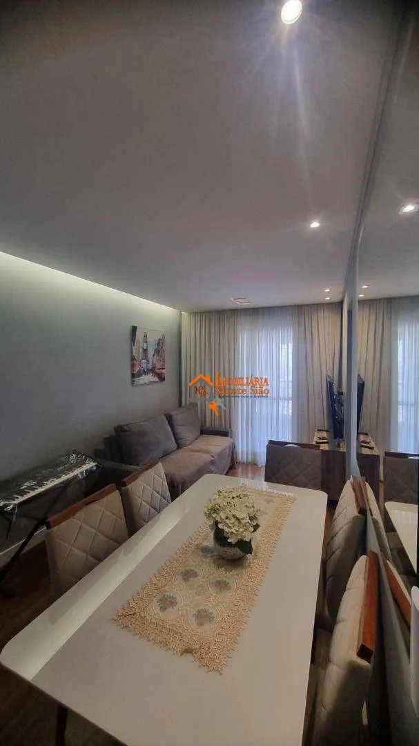 Imagem Apartamento de 3 Quartos com Suíte, Planejados e Vista Livre no Condomínio Inside - 69m² e 2 Vagas!