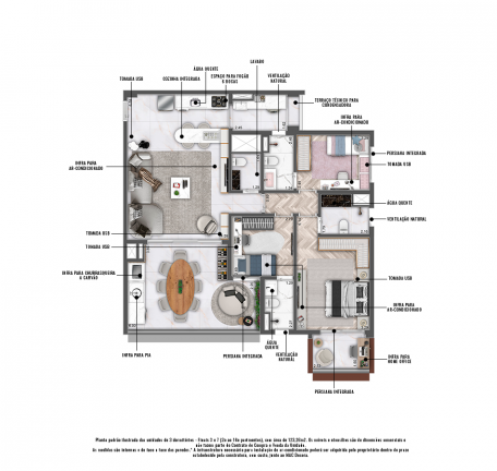 Imagem Apartamento com 3 Quartos à Venda, 123 m² em Jardim Campo Grande - São Paulo