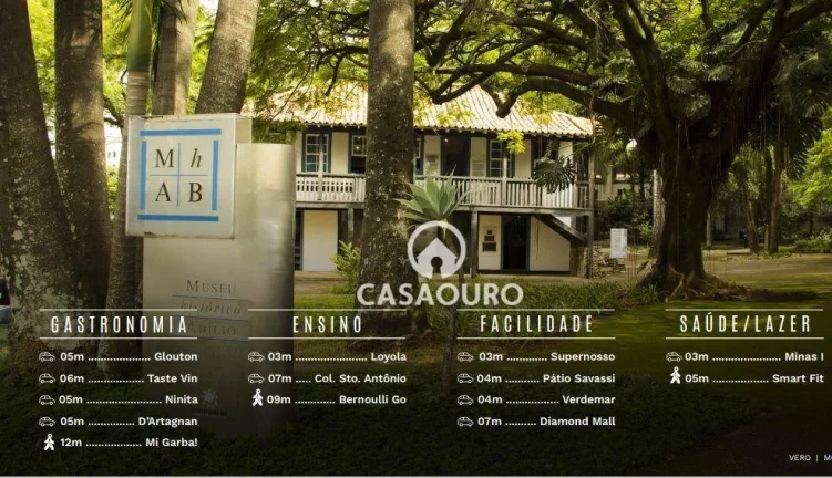 Imagem Apartamento com 3 quartos com área privativa à venda, 240 m² - Santo Antônio - Belo Horizonte/MG