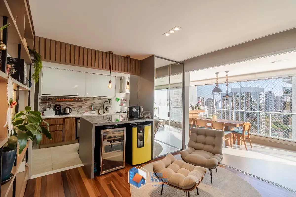 Imagem Apartamento para venda em Brooklin com 3 quartos, sendo 3 suítes, 134m²