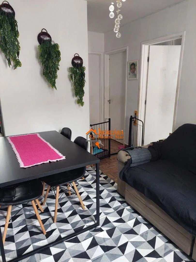 Imagem Apartamento com 2 dormitórios à venda, 48 m² por R$ 180.000,00 - Vila Sadokim - Guarulhos/SP