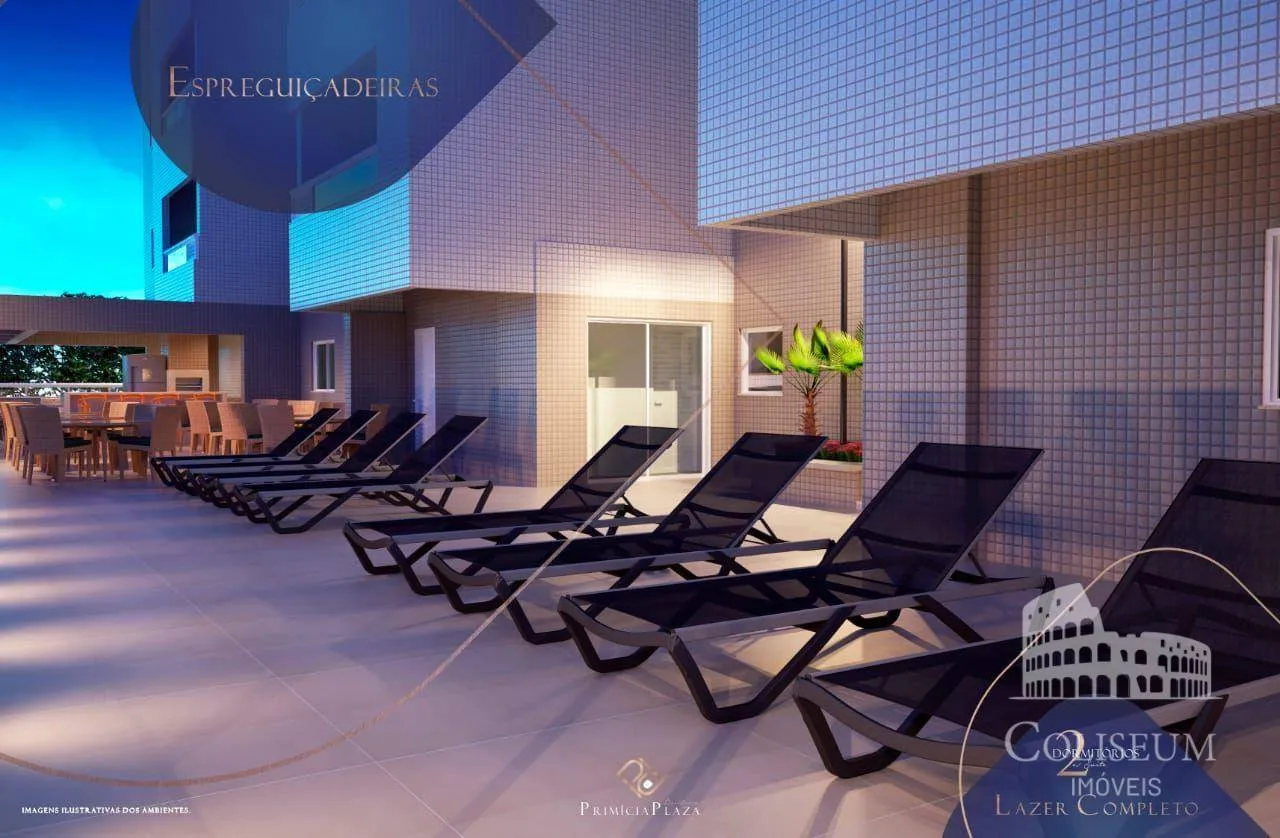 Imagem Apartamento com 2 dormitórios à venda, 65 m² por R$ 470.000,00 - Vila Guilhermina - Praia Grande/SP