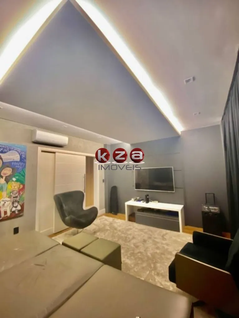 Imagem Casa de luxo em condomínio: 3 quartos, 3 suítes, 3 salas, 5 banheiros, 4 vagas, 334m² em Valinhos-SP no Residencial Reserva das Palmeiras.