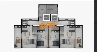 Imagem Vendo Studio com 25m2 no bairro de Boa Viagem/Setubal.