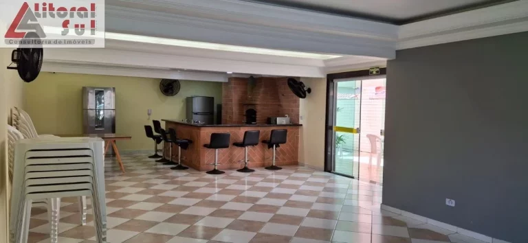 Imagem Apartamento à venda em Praia Grande-SP, Tupi: 1 quarto, 1 sala, 1 banheiro, 1 vaga de garagem, 53m² de área!